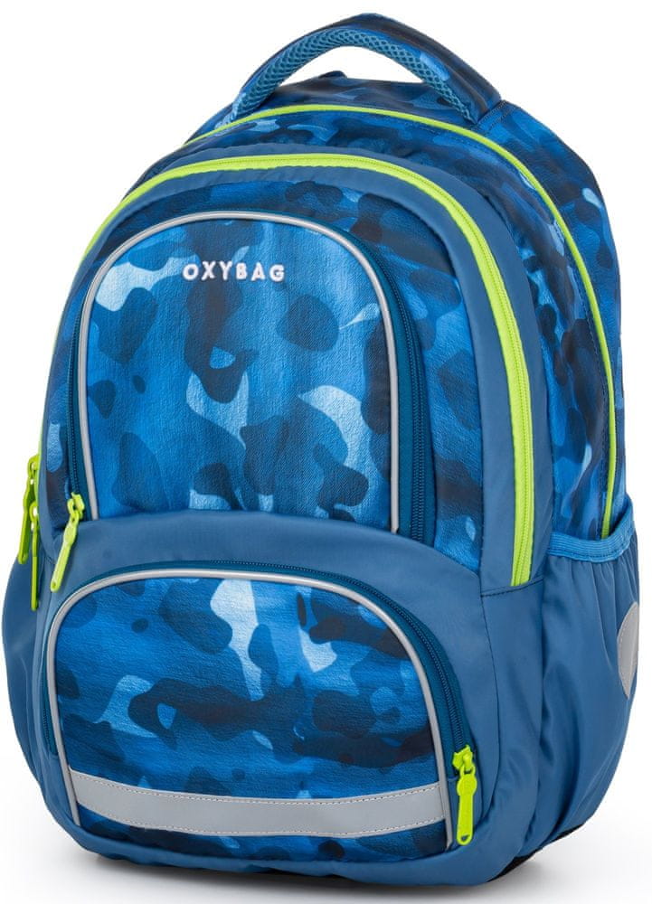 Oxybag Školský batoh OXY NEXT Camo blue